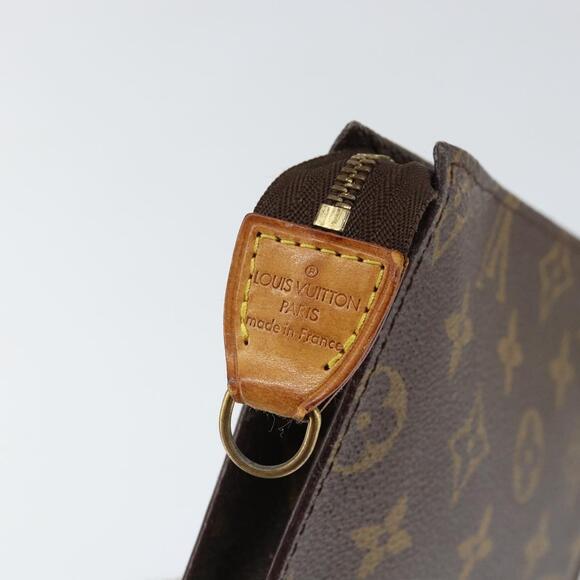 LOUIS VUITTON Monogram Bucket PM Accessory Pouch LV Auth 149208